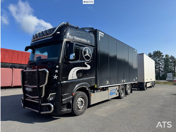 Dobozos felépítményű teherautó MERCEDES-BENZ Actros