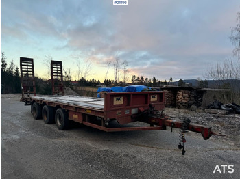 Pótkocsi mélybölcsős