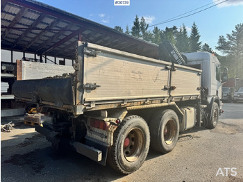 Platós teherautó, Darus autó Scania P124: 3 kép.