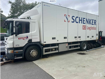 Dobozos felépítményű teherautó Scania P270: 3 kép.