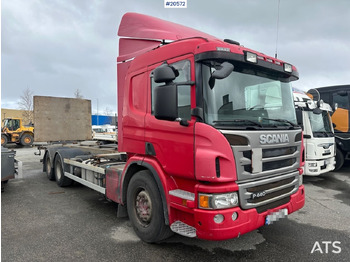 Cserefelépítményes teherautó SCANIA P