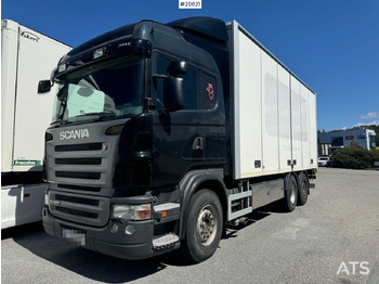 Dobozos felépítményű teherautó SCANIA R 480