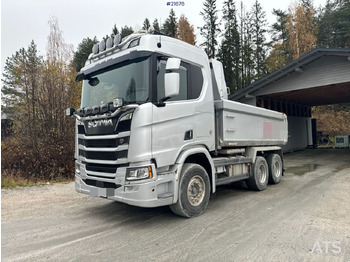 Billenőplatós teherautó SCANIA R 580
