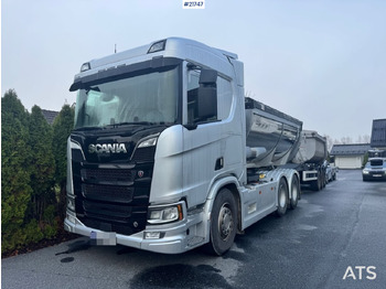 Billenőplatós teherautó SCANIA R