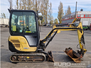 Minikotró 2016 Yanmar SV18: 5 kép.