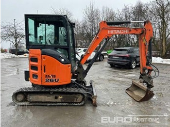 Minikotró HITACHI ZX26U-6