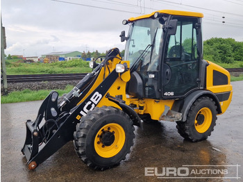 Gumikerekes homlokrakodó JCB 406