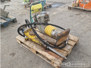 Aszfaltozó gép Ammann Compaction Rammer + Hydraulic Breaker, MORIN to suit Mini Excavator: 4 kép.
