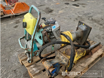 Aszfaltozó gép Ammann Compaction Rammer + Hydraulic Breaker, MORIN to suit Mini Excavator: 3 kép.