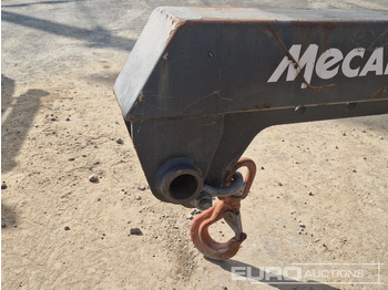 Anyagmozgató gép Loading Jib to suit Mecalac AS900: 5 kép.