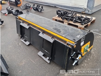 Anyagmozgató gép Unused 2025 GIYI Boxbroom Sweeper to suit Skidsteer Loader: 3 kép. Anyagmozgató gép Unused 2025 GIYI Boxbroom Sweeper to suit Skidsteer Loader: 3 kép.