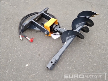 Anyagmozgató gép Unused Mini Auger Drive & Bit: 4 kép.