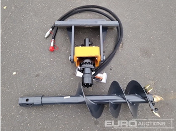 Anyagmozgató gép Unused Mini Auger Drive & Bit: 5 kép.
