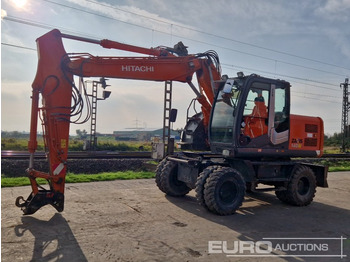 Gumikerekes kotró HITACHI ZX140W-3
