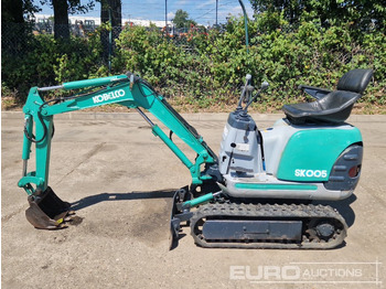Minikotró Kobelco SK005: 2 kép.