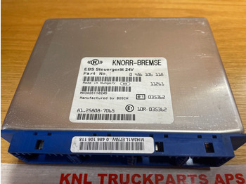 Elektromos rendszer MAN