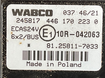 Elektromos rendszer - Teherautó MAN ECU ECAS 81.25811-7033: 2 kép.