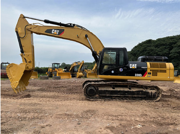 Lánctalpas kotró CATERPILLAR 330D: 4 kép.
