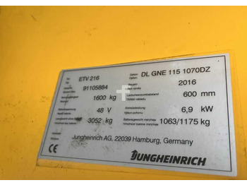 Jungheinrich ETV216 lízing Jungheinrich ETV216: 4 kép.