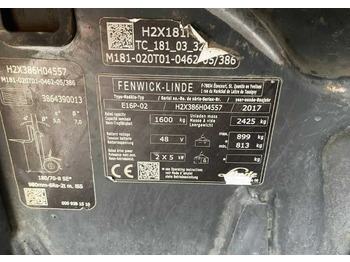 Elektromos targonca Linde E16P-02: 4 kép.
