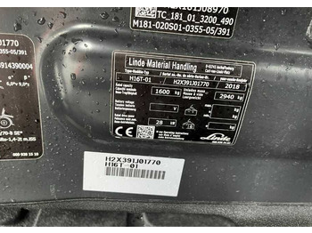 Gázüzemű targonca Linde H16T-01: 4 kép.
