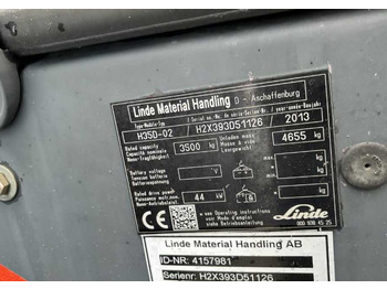 Linde H35D-01 lízing Linde H35D-01: 4 kép.