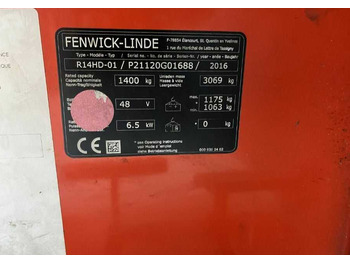 Linde R14HD-01 lízing Linde R14HD-01: 4 kép.