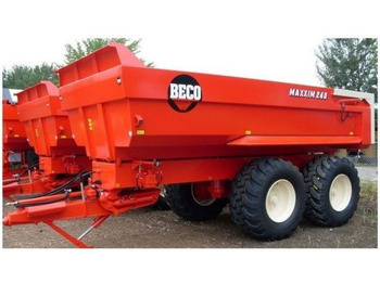 Pótkocsi billenőplatós BECO