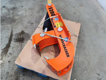 Új Adapterek - Erdészeti gép Westtech Woodcracker S200 / Wurzelstockschere: 4 kép.
