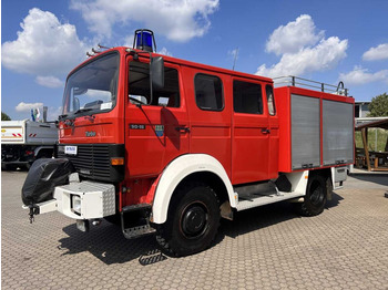Tűzoltóautó Iveco 75-16 AW 4x4 LF8 Feuerwehr Standheizung 9 Sitze: 4 kép.