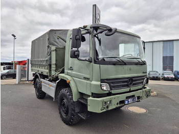 Ponyvás teherautó Mercedes-Benz Atego 1018 A 4x4 Singlebereifung 6 Stück vorh.: 3 kép.