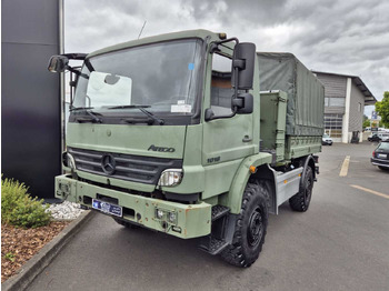Ponyvás teherautó Mercedes-Benz Atego 1018 A 4x4 Singlebereifung 6 Stück vorh.: 2 kép.