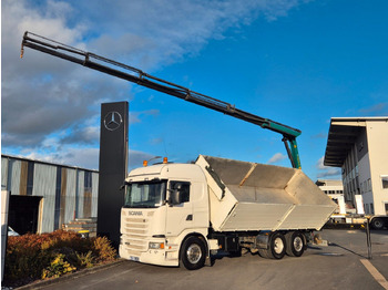 Billenőplatós teherautó SCANIA G 490