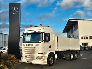 Billenőplatós teherautó, Darus autó Scania G490 LB6x2*4HNB Palfinger PK 18002-EH D Funk AHK: 2 kép.