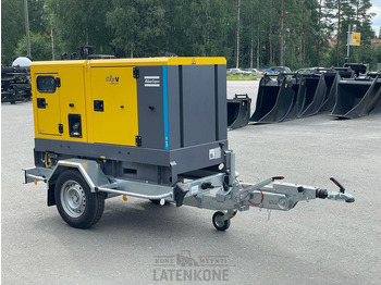Áramfejlesztő Atlas Copco QAS 30 50 Hz Generaattori StageV vetovarustuksella: 3 kép.