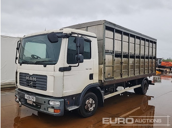 Állatszállító teherautó MAN TGL