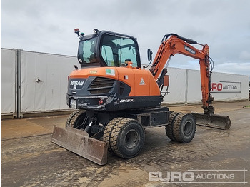 Gumikerekes kotró 2017 Doosan DX57W-5: 5 kép.