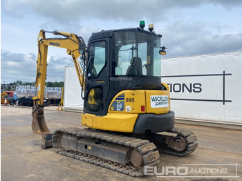 Minikotró 2017 Komatsu PC55MR-3: 3 kép.