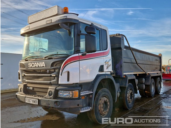 Billenőplatós teherautó SCANIA P 410