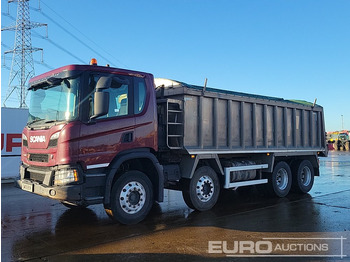 Billenőplatós teherautó SCANIA P 410