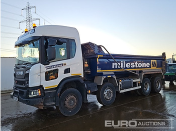 Billenőplatós teherautó SCANIA P 410