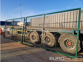 Mezőgazdasági gépek 4m x 2.3m Heavy Duty Galvanized Powder Coated Gate (2 of), 100mm x 100mm Post (2 of), Assembly Kit (Green): 3 kép.