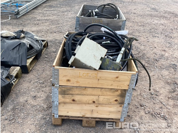 Építőipari berendezések Pallet of Hydraulic Hoses (2 of): 3 kép.