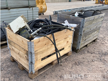 Építőipari berendezések Pallet of Hydraulic Hoses (2 of): 4 kép.