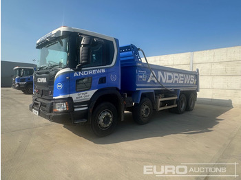 Billenőplatós teherautó SCANIA P 410