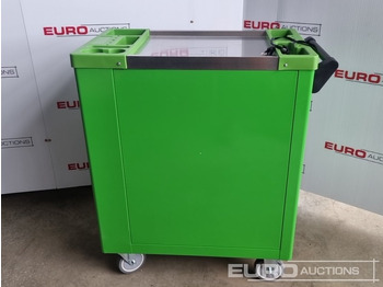 Garázs felszerelés Unused Boss Wheeled Tool Cart with 258pc Tools (Green): 4 kép.