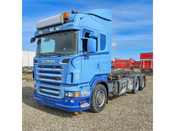 Cserefelépítményes teherautó SCANIA R 500