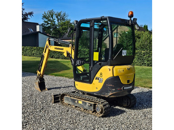 Minikotró Yanmar SV18: 4 kép.