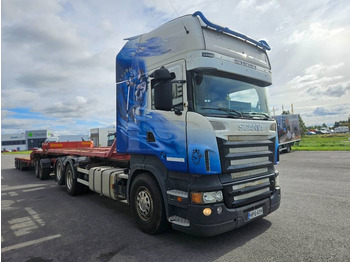 Horgos rakodó teherautó Scania R580 6x2: 2 kép.