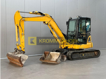 Minikotró Komatsu PC 55 MR-5: 2 kép. Minikotró Komatsu PC 55 MR-5: 2 kép.